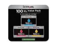 Lexmark Prestige Pro805 3-Color Ink Value Pack (OEM) 600 Pages Ea.