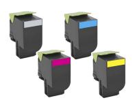 Lexmark XC2132 Toner Cartridges Set (OEM) Black, Cyan, Magenta, Yellow