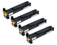 Konica Minolta MagiColor 4650 Toner Cartridge Set - Black, Cyan, Magenta & Yellow