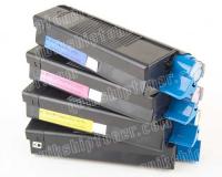 OkiData C5250N Toner Cartridges Set - Black, Cyan, Magenta, Yellow