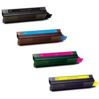 Oki C5400n Toner - Black, Cyan, Magenta & Yellow Cartridges