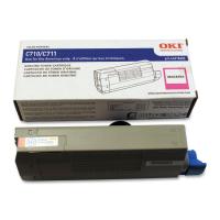 OkiData C711N Magenta Toner Cartridge (OEM) 11,500 Pages