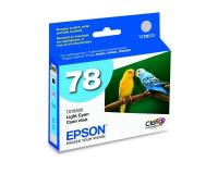 Epson 78 Light Cyan OEM Ink Cartridge - 515 Pages (T078520)