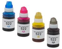 Epson T522120-S, T522220-S, T522320-S, T522420-S Ink Bottles Set (T522)