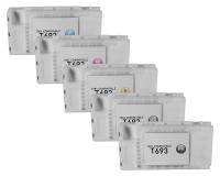 Epson T693100, T693200, T693300, T693400, T693500 Inks Bundle Set