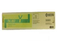 Kyocera Mita TK-897Y Yellow Toner Cartridge (OEM) 6,000 Pages