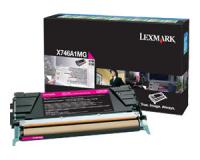 Lexmark X746A4MG Magenta Toner Cartridge (OEM) 6,000 Pages