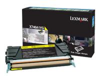 Lexmark X746A4YG Yellow Toner Cartridge (OEM) 6,000 Pages