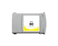 HP 80 Yellow Ink Cartridge (C4848A) 350mL