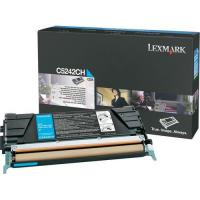 Lexmark C5242CH High Yield Cyan OEM Toner Cartridge - 5,000 Pages
