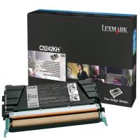 Lexmark C5242KH High Yield Black OEM Toner Cartridge - 8,000 Pages
