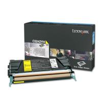 Lexmark C5242YH High Yield Yellow OEM Toner Cartridge - 5,000 Pages