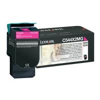 Lexmark C544X2MG Extra High Yield Magenta Toner Cartridge - 4,000 Pages