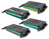 Toner Cartridge Set - Samsung CLP-660/CLP-660ND (Black,Cyan,Magenta,Yellow)