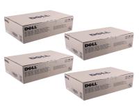 Dell Part # 330-3578, 330-3579, 330-3580, 330-3581 OEM Toner Cartridge Set