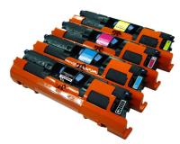 4-Color Set of Toner Cartridges - Q3960A, Q3961A, Q3962A, Q3963A