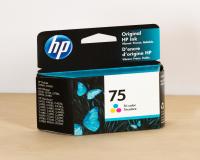 HP CB337WN TriColor Ink Cartridge (OEM HP 75) 170 Pages