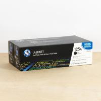HP 125A Black Toner Cartridge 2Pack (CB540AD) - 2,200 Pages Ea.