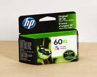 HP 60XL TriColor OEM Ink Cartridge - 440 Pages (CC644WN)
