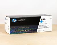 HP 651 Cyan Toner Cartridge (OEM CE341A) 16,000 Pages
