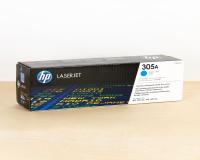 HP CE411A Cyan Toner Cartridge (OEM 305A) 2,600 Pages