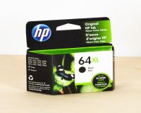 HP 64XL Black Ink Cartridge (N9J92AN) 600 Pages