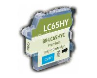 Brother Part # LC65HYC Cyan Ink Cartridge - 750 Pages
