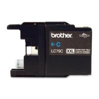 Brother LC79C Cyan Ink Cartridge - 1,200 Pages