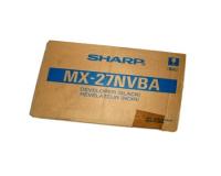 Sharp Part # MX-27NVBA OEM Black Developer - 150,000 Pages