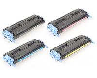 4-Color Set of Toner Cartridges - Q6000A, Q6001A, Q6002A, Q6003A