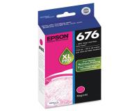 Epson T676XL320 676XL Magenta Ink Cartridge (OEM) 1,200 Pages