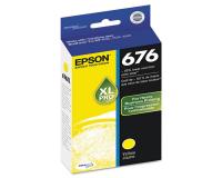 Epson T676XL420 676XL Yellow Ink Cartridge (OEM) 1,200 Pages