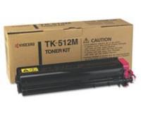 Kyocera Part # TK-512M Magenta OEM Toner Cartridge - 8,000 Pages