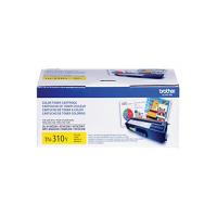 Brother TN310Y OEM Yellow Toner Cartridge - 1,500 Pages