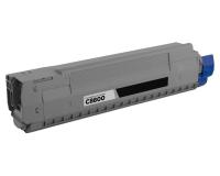 OkiData C8800N Black Toner Cartridge - 6,000 Pages